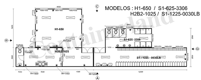 Comedor, Cocina Y Baños