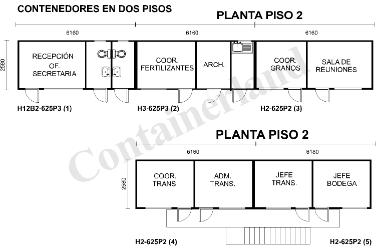 Planta 2 Pisos