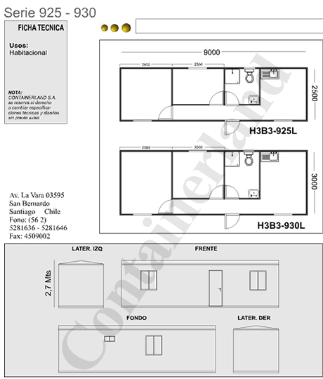 Serie 925-930