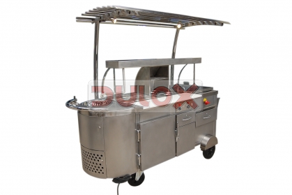 CARRO HOT-DOG MODELO CURVO