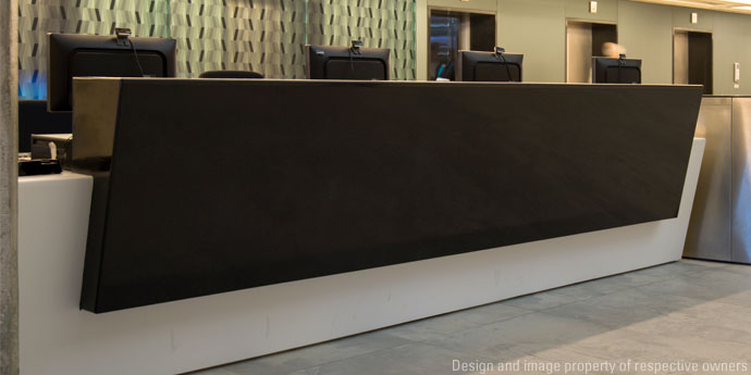 Corian® Para Escritorios De Recepción