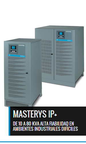 MASTERYS IP+ De 10 A 80 KVA Alta Fiabilidad En Ambientes Industriales Difíciles